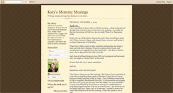 Desktop Screenshot of katysmommymusings.blogspot.com