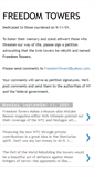 Mobile Screenshot of freedomtowers.blogspot.com