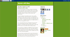Desktop Screenshot of nicoleafs.blogspot.com