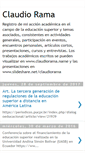 Mobile Screenshot of claudio-rama.blogspot.com