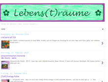 Tablet Screenshot of ladypeach-lebenstraeume.blogspot.com