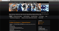 Desktop Screenshot of dangerousbrian.blogspot.com