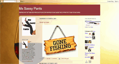 Desktop Screenshot of ms-sassy-pants.blogspot.com