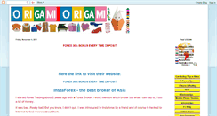 Desktop Screenshot of origami-club.blogspot.com