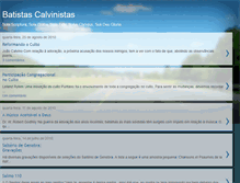 Tablet Screenshot of batistascalvinistas.blogspot.com
