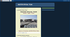 Desktop Screenshot of masteroficialteam-master.blogspot.com