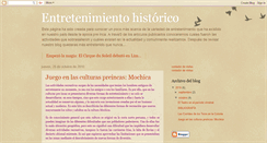 Desktop Screenshot of entretenimientohistorico.blogspot.com