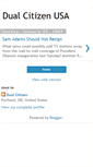 Mobile Screenshot of dualcitizenusa.blogspot.com