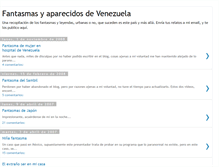 Tablet Screenshot of fantasmasyaparecidos.blogspot.com