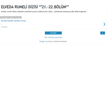 Tablet Screenshot of elveda-rumeli--dizisi.blogspot.com