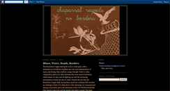 Desktop Screenshot of chaparralrespectsnoborders.blogspot.com