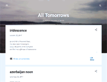 Tablet Screenshot of alltomorrows.blogspot.com