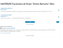 Tablet Screenshot of masterdreptsibiu.blogspot.com