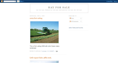 Desktop Screenshot of hayforsale.blogspot.com