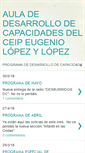 Mobile Screenshot of eugeniolopezylopez.blogspot.com