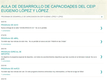 Tablet Screenshot of eugeniolopezylopez.blogspot.com
