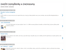 Tablet Screenshot of nectismyslenkyanerozumy.blogspot.com