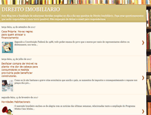 Tablet Screenshot of direitoimobiliariobr.blogspot.com