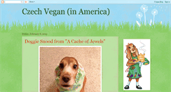 Desktop Screenshot of czechvegan.blogspot.com