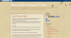 Desktop Screenshot of deepspacesupper.blogspot.com