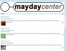 Tablet Screenshot of maydaycenterblogg.blogspot.com