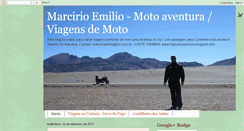 Desktop Screenshot of blogdomarcirio.blogspot.com