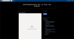 Desktop Screenshot of enfermedadesdelapielanita.blogspot.com