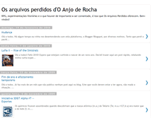 Tablet Screenshot of oanjoderochaarquivosperdidos.blogspot.com