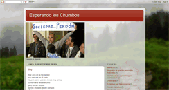 Desktop Screenshot of esperandoloschumbos.blogspot.com