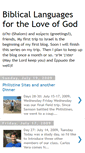 Mobile Screenshot of biblang.blogspot.com