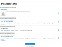 Tablet Screenshot of drinklocalwater.blogspot.com