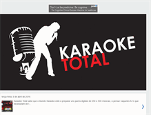 Tablet Screenshot of karaoketotal36.blogspot.com