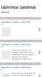Mobile Screenshot of labirintai.blogspot.com