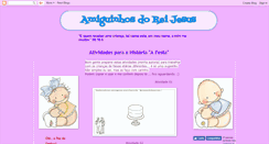 Desktop Screenshot of amiguinhosdoreijesus.blogspot.com