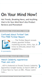 Mobile Screenshot of onyourmindnow.blogspot.com