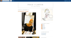 Desktop Screenshot of folkilarvik.blogspot.com