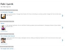 Tablet Screenshot of folkilarvik.blogspot.com