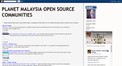 Desktop Screenshot of planet-oss-malaysia.blogspot.com