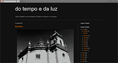 Desktop Screenshot of dotempoedaluz.blogspot.com