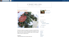 Desktop Screenshot of hortdelsol.blogspot.com
