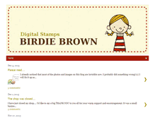 Tablet Screenshot of birdiebrown.blogspot.com