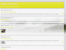 Tablet Screenshot of hollisinstantsunshine.blogspot.com