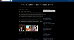 Desktop Screenshot of indianactresssexyboobsshow.blogspot.com