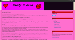 Desktop Screenshot of dandydiva.blogspot.com