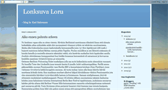 Desktop Screenshot of lonksuvaloru.blogspot.com