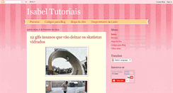 Desktop Screenshot of isabeltutoriais.blogspot.com