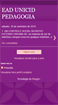 Mobile Screenshot of eadunicidpedagogia.blogspot.com
