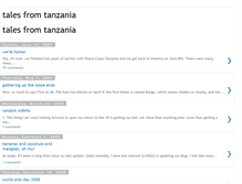 Tablet Screenshot of carlaintanzania.blogspot.com