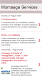 Mobile Screenshot of monteagewebservices.blogspot.com