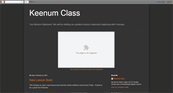 Desktop Screenshot of keenumclass.blogspot.com